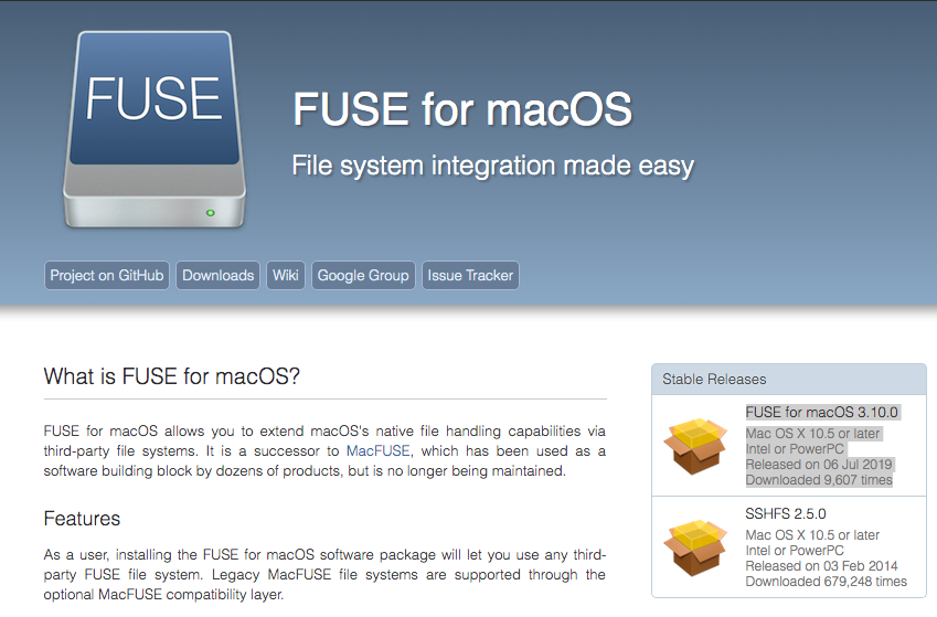 How to download sshfs macbook pro